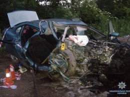 Авто всмятку. Под Тернополем в ДТП погибли двое человек, еще трое - травмированы. Фото