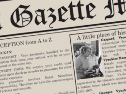 Почти 400 лет назад во Франции вышла «La Gazette», и вскоре слово «газета» вошло во все европейские языки