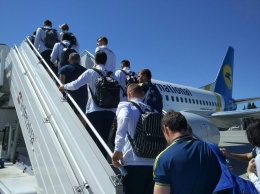 Сборная Украины прибыла во Францию, где проведет товарищеский матч с Марокко