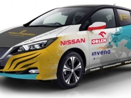 Марек Каминский попробует добраться из Польши до Японии на электромобиле Nissan Leaf