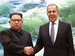 Лидер КНДР Ким Чен Ын принял Сергея Лаврова в Пхеньяне