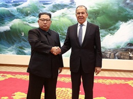 Лавров в Пхеньяне встретился с лидером КНДР Ким Чен Ыном
