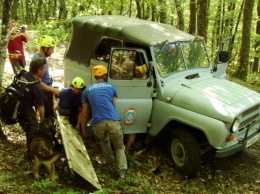 Спасатели МЧС эвакуировали с горы в Судаке туристку, сломавшую ногу