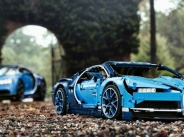 Bugatti Chiron превратили в конструктор из 3599 деталей