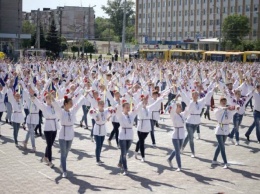 Луганщина установила танцевальный рекорд
