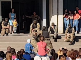 В Запорожской области спецназовцы показали «перерезание горла» на детском празднике