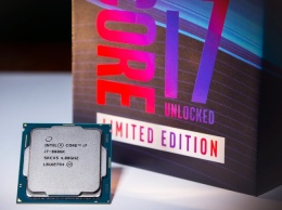 Intel представила юбилейный Core i7-8086K с частотой до 5 ГГц