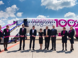 Wizz Air получил сотый самолет