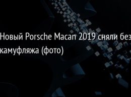 Новый Porsche Macan 2019 сняли без камуфляжа (фото)