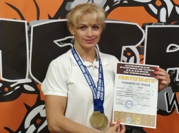 Преподаватель ДНУ - двукратная чемпионка Украины по пауэрлифтингу