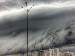 Российский город накрыли облака Апокалипсиса