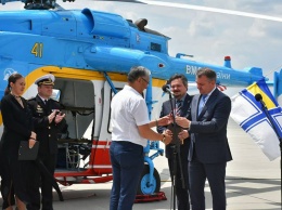 Морская авиация ВМС Украины получила новый вертолет Ка-226, который много лет простоял во Львове