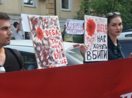 В Одессе протестовали против нападений на активистов и журналистов, - ФОТО, ВИДЕО