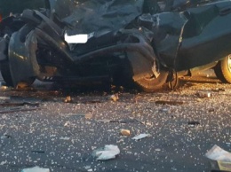Страшная авария в Николаеве: лоб в лоб столкнулись "Mitsubishi" и "Daewoo Lanos", - ФОТО, ВИДЕО