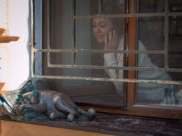 В Одессе неизвестные украли скульптуру любимого кота Жванецкого