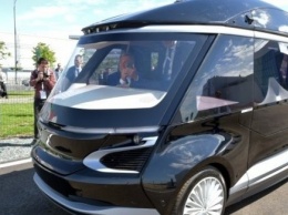 В Казани представили беспилотный микроавтобус «КАМАЗ»