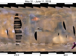 Гигантская буря на Марсе не "закопает" ровер Opportunity, заявили в НАСА