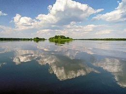 Запорожский фотограф показал завораживающий снимок Днепра (ФОТО)