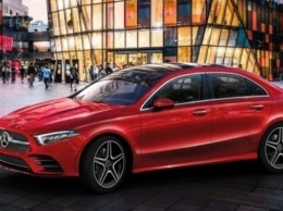 Mercedes-Benz показал европейскую версию седана A-Class нового поколения