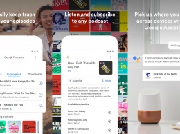Google выпустила отдельное приложение для подкастов