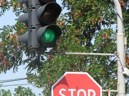 В Бердянске обрезают ветки деревьев, заслоняющие дорожные знаки и светофоры