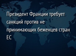 Президент Франции требует санкций против не принимающих беженцев стран ЕС