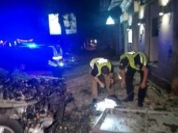 В центре Одессы взорвался автомобиль: пострадал 25-летний мужчина