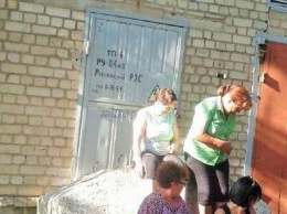 В Рубежном неизвестные лица заблолировали плитами доступ к электроподстанции