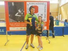 Юная теннисистка из Луганской области стала золотым призером открытого турнира в Литве