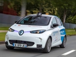Renault запускает первый в Европе сервис беспилотных такси на электромобилях