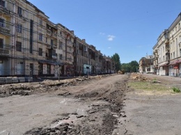 В Краматорске проверили ход выполнения реконструкции в Старой части города