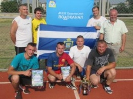 Службы горводоканала приняли участие в чемпионате по мини-футболу на первенство предприятия