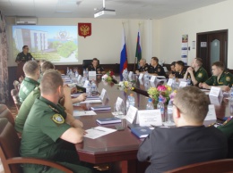 В Севастополе состоялись сборы военных следователей-криминалистов