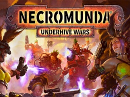 Три скриншота и окно выхода Necromunda: Underhive Wars