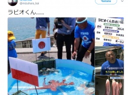 Перед проигранным матчем с бельгийцами, в Японии выпотрошили и съели осьминога-предсказателя
