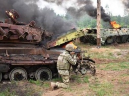 «Третья сила» на Донбассе уничтожила блиндаж боевиков. ВИДЕО