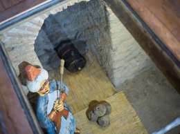 В одной из башен Аккерманской крепости установили глиняного янычара