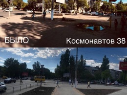 В Одессе благоустраивают пешеходные зоны. Фото