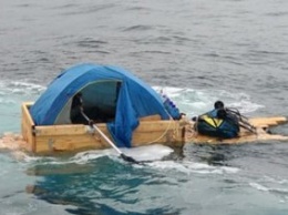 Житель Сахалина пытался сбежать на самодельной лодке в Японию