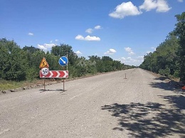 На трассе «Николаев-Днепр» полным ходом ведутся ремонтные работы