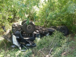 В Запорожской области перевернулся автомобиль с военными - есть погибший