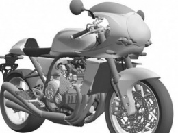 Патентные рисунки Honda CBX