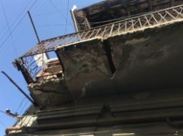 В центре Ивано-Франковска обвалился балкон вместе с женщиной