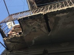 В Ивано-Франковске обвалился балкон вместе с пожилой женщиной