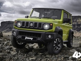 Европейская версия нового Suzuki Jimny будет доступна в России