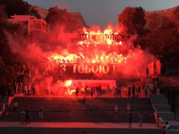 В Одессе прошел зрелищный флешмоб в поддержку Сенцова