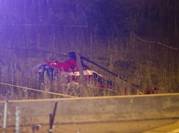 В США рухнул медицинский вертолет с критическим пациентом на борту. Фото