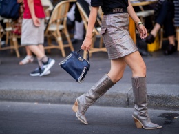 Ковбойские сапоги - главная обувь на улицах Парижа