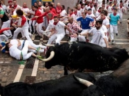 В Испании стартовал известный фестиваль быков, ранения получили 5 человек