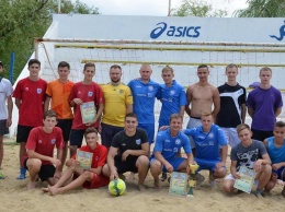 В Николаеве определился победитель турнира по пляжному футболу